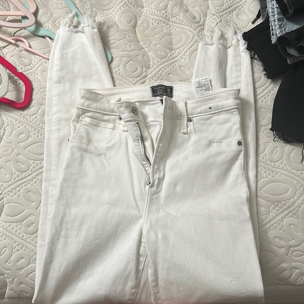 White jeans